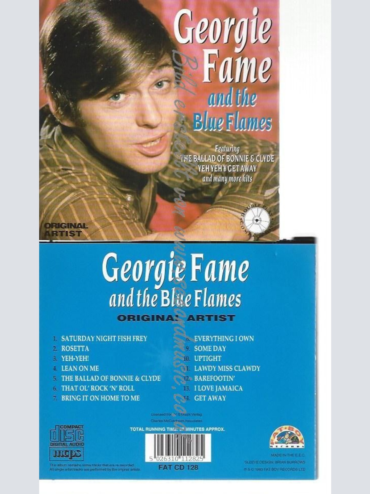 CD--GEORGIE FAME--    & THE BLUE FLAMES