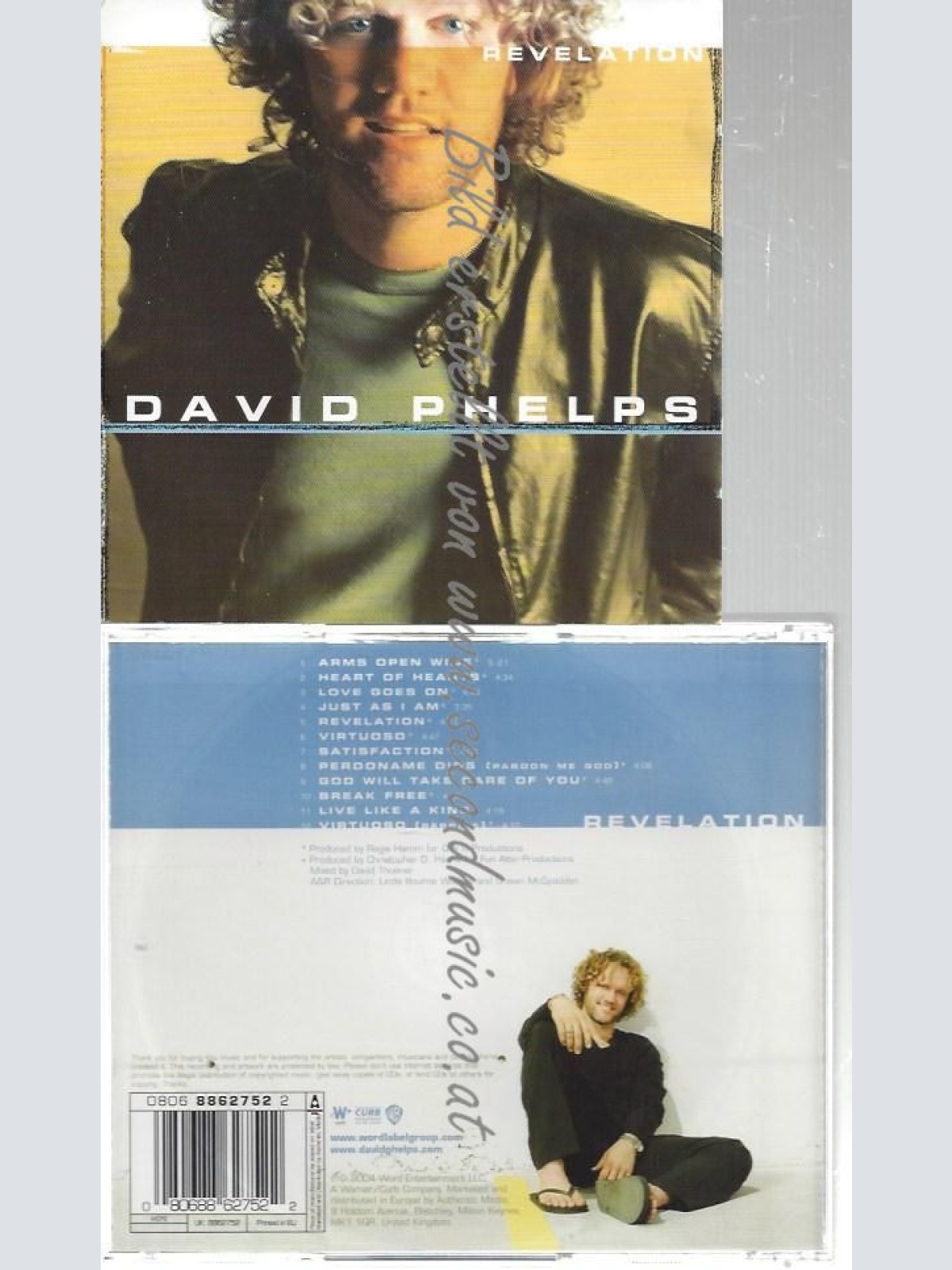 CD--Revelation //  David Phelps