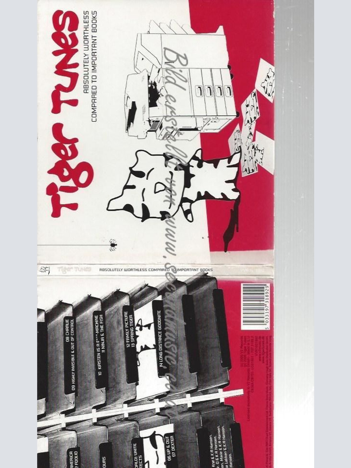 CD--TIGER TUNES--    ABSOLUTLY WORTHLESS COMPARED..