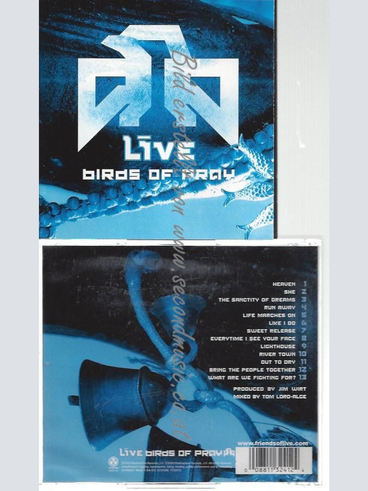 CD--LIVE--    BIRDS OF PRAY