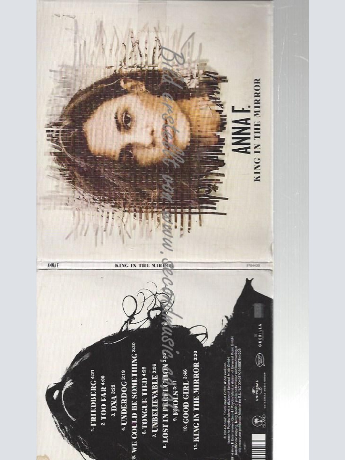 CD--ANNA F.--    KING IN THE MIRROR