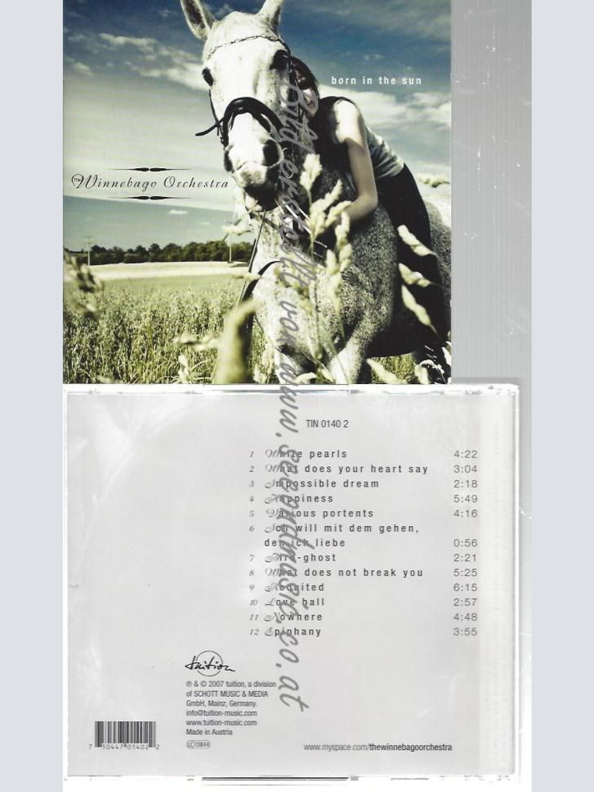 CD--WINNEBAGO ORCHESTRA--    BORN IN THE SUN