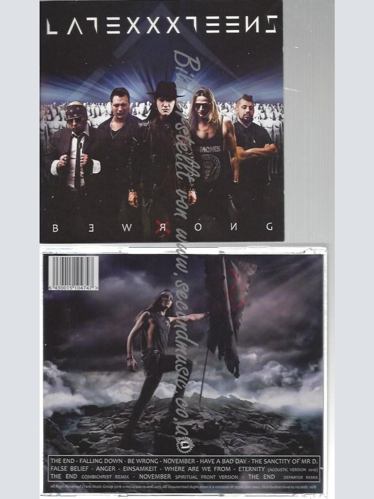 CD--LATEXXX TEENS--    BE WRONG