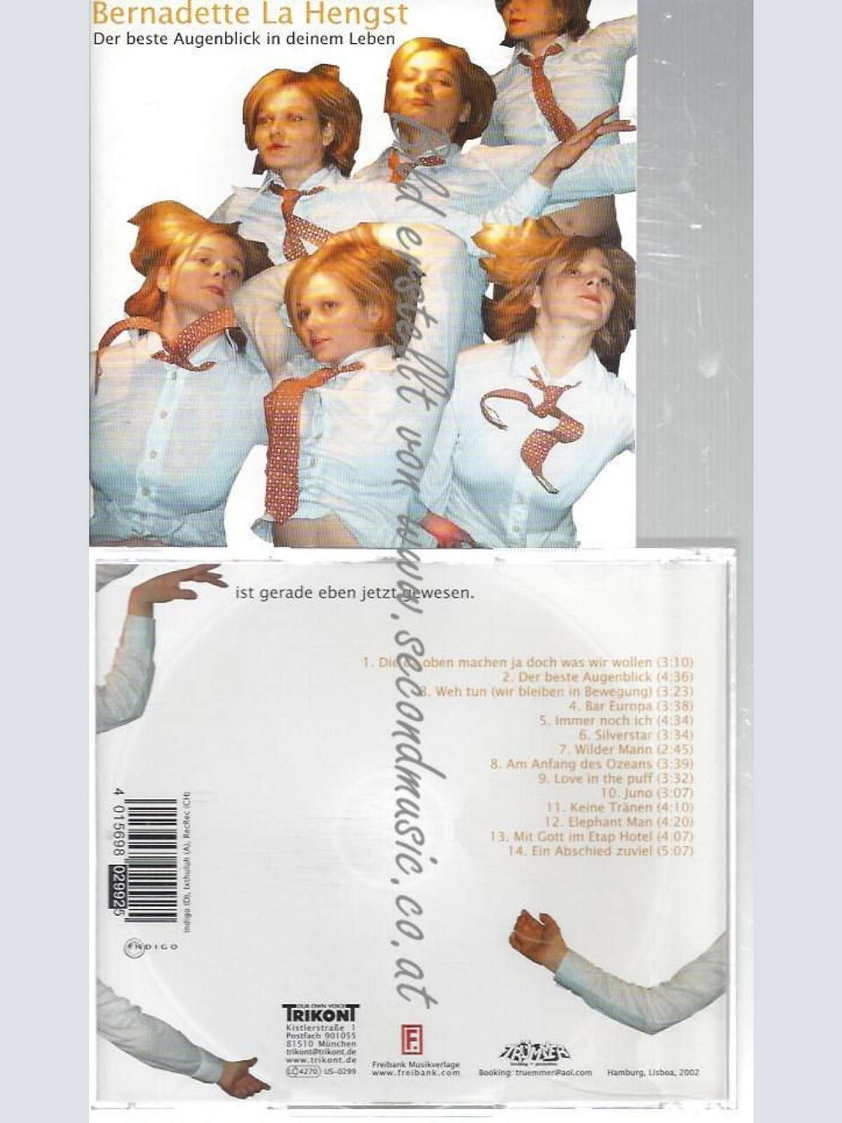 CD--BERNADETTE LA HENGST--    DER BESTE AUGENBLICK IN DEINEM LEBEN