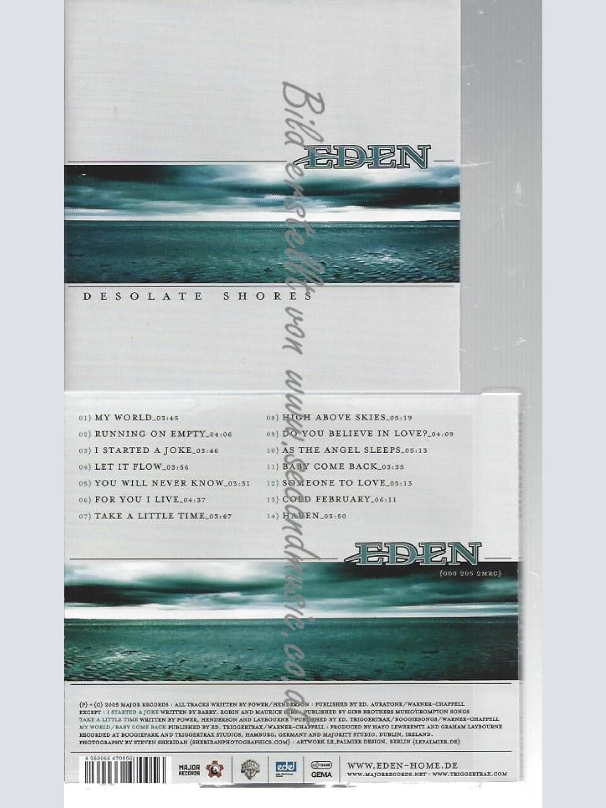CD--EDEN--    DESOLATE SHORES