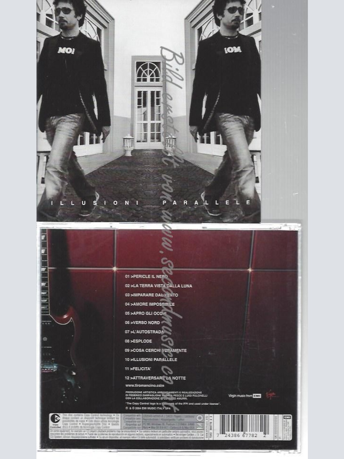 CD--Illusioni Parallele  //  Tiromancino