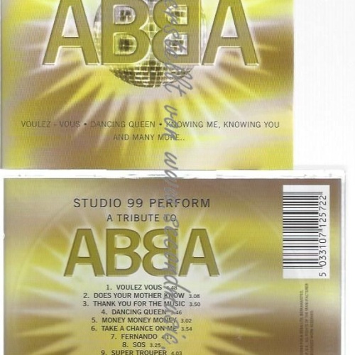 CD--STUDIO 99 --    A TRIBUTE TO ABBA