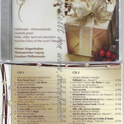 CD--    DAS GROßE FESTKONZERT ZUR WEIHNACHTSZEIT | DOPPEL-CD