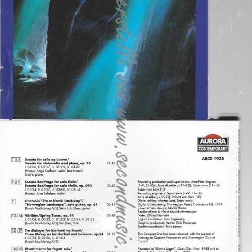 CD--BRATLIE UND TELLEFSEN--    FRA NORSK LANDSKAP