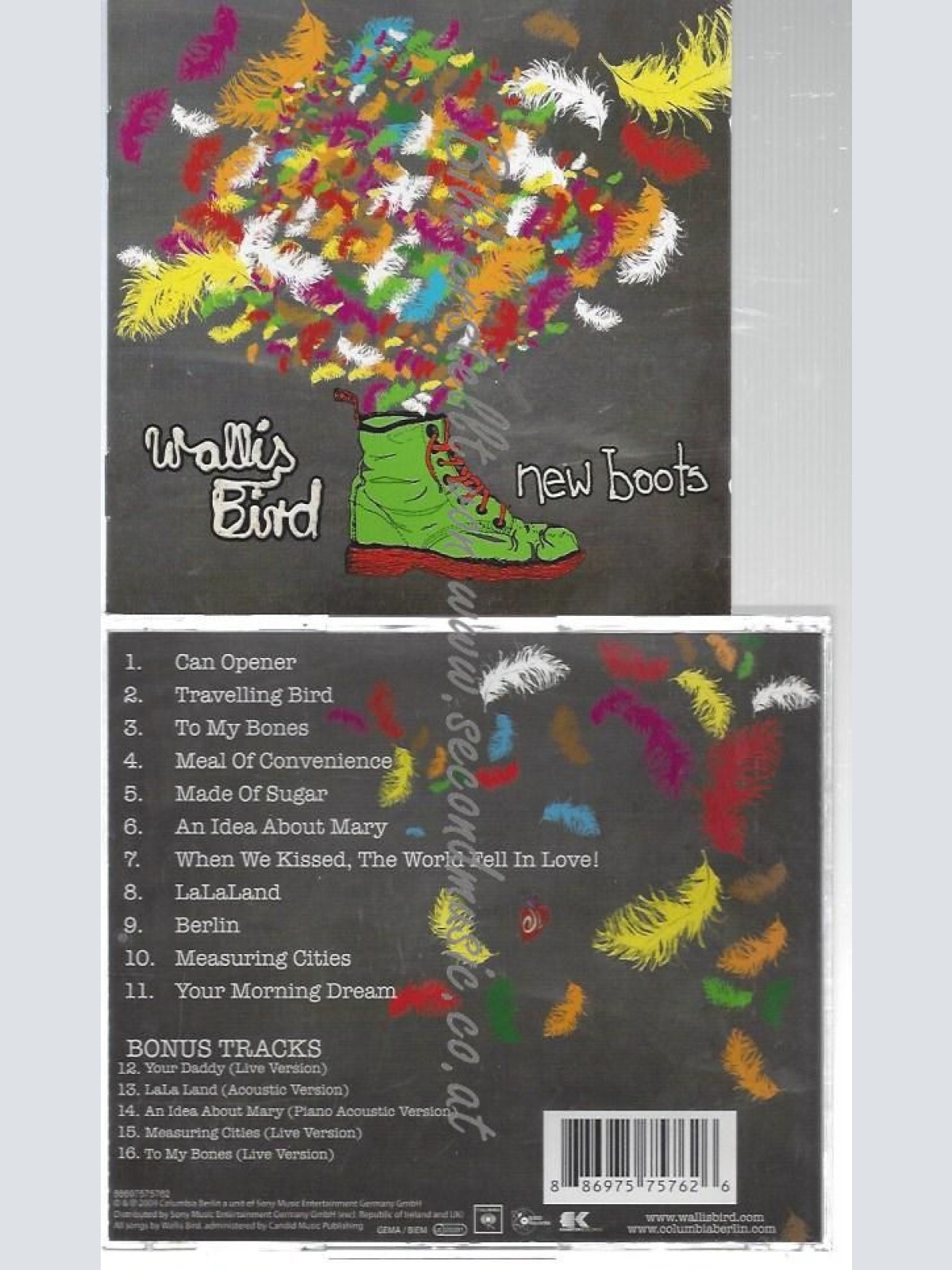 CD--WALLIS BIRD--    NEW BOOTS