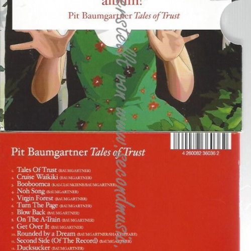 CD--PIT BAUMGARTNER--    TALES OF TRUST
