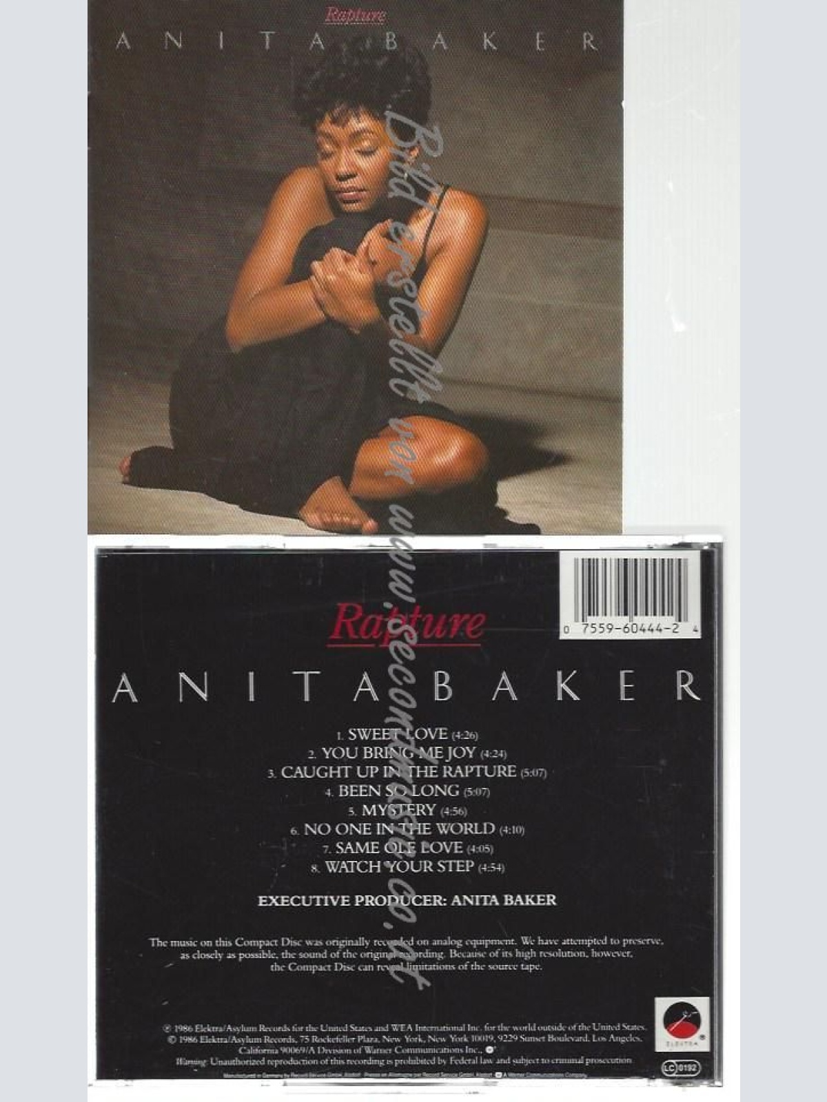 CD--ANITA BAKER--    RAPTURE