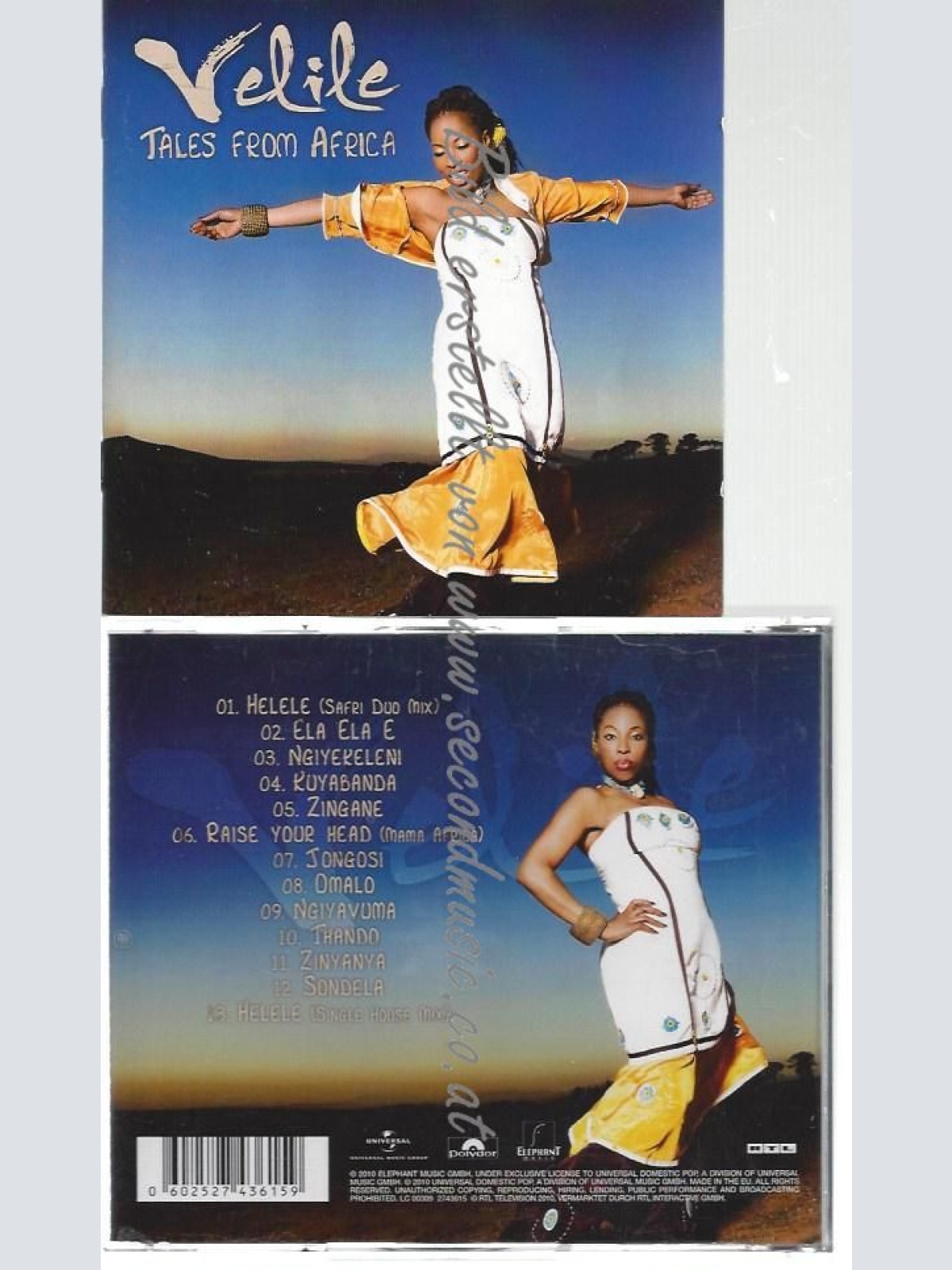 CD--VELILE--    TALES FROM AFRICA