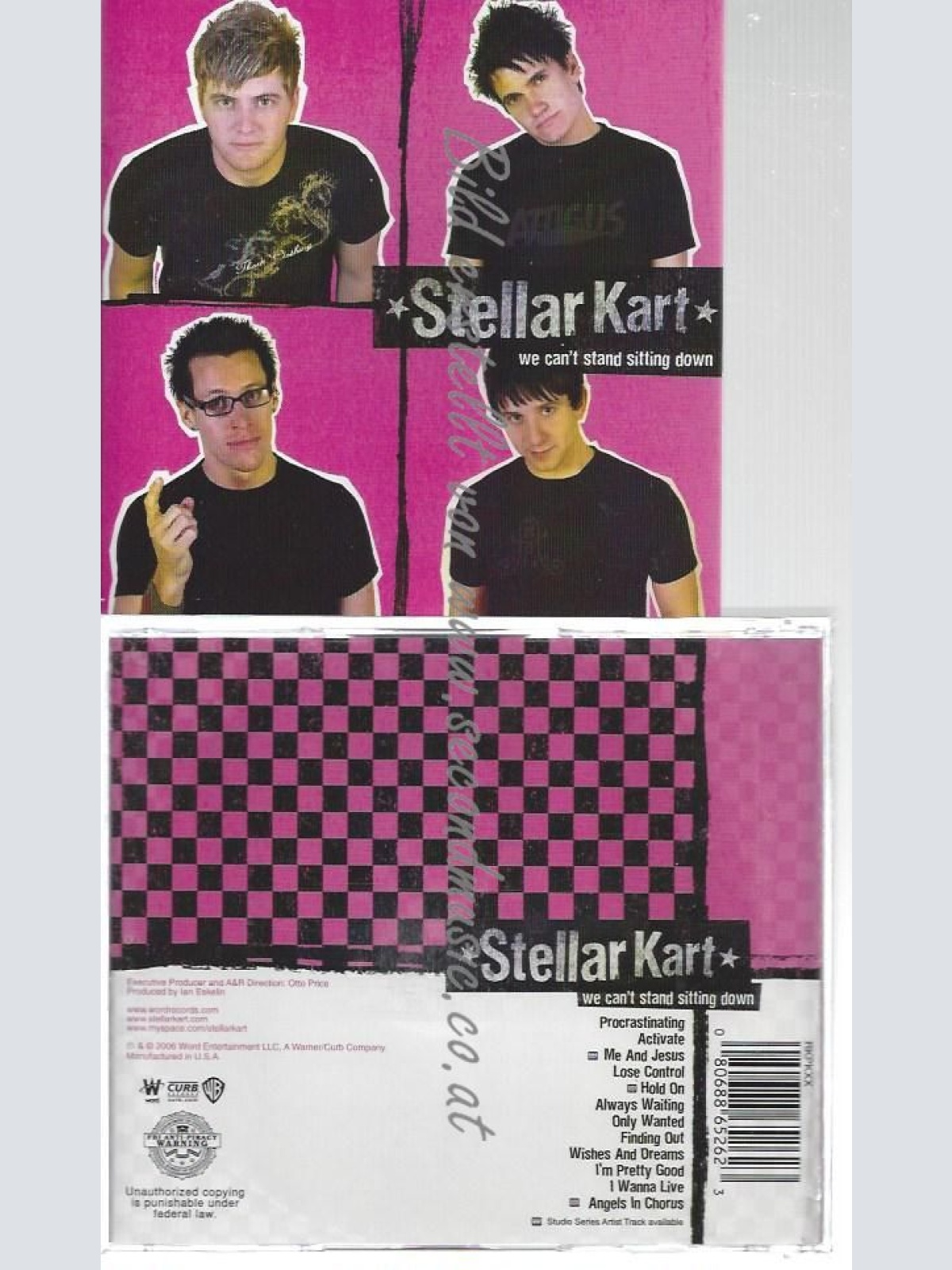 CD--STELLAR KART--    WE CAN'T STAND SITTING DOWN