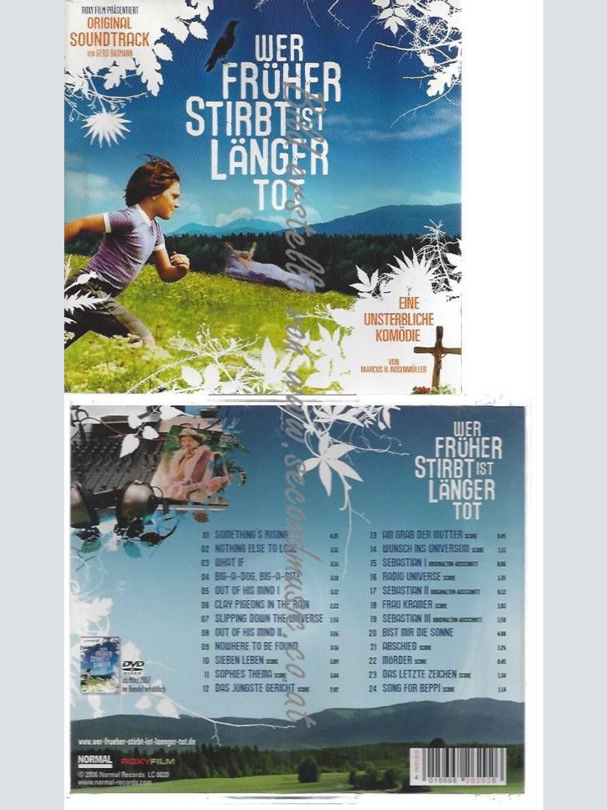 CD--GERD BAUMANN--    WER FRÜHER STIRBT, IST LÄNGER TOT | SOUNDTRACK