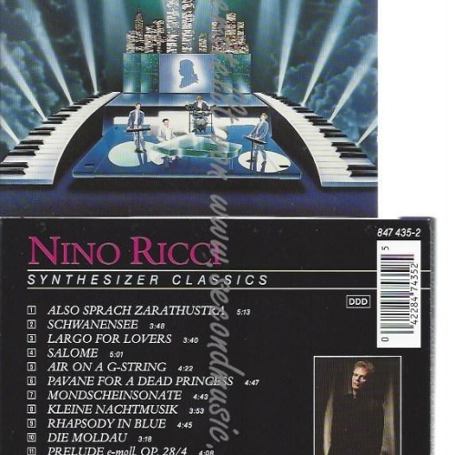 CD--NINO RICCI--    SYNTHESIZER CLASSICS
