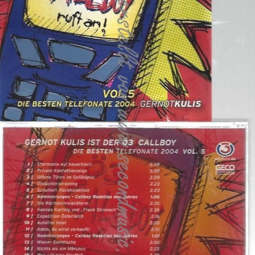 CD--GERNOT KULIS--    Ö3 CALLBOY VOL.5