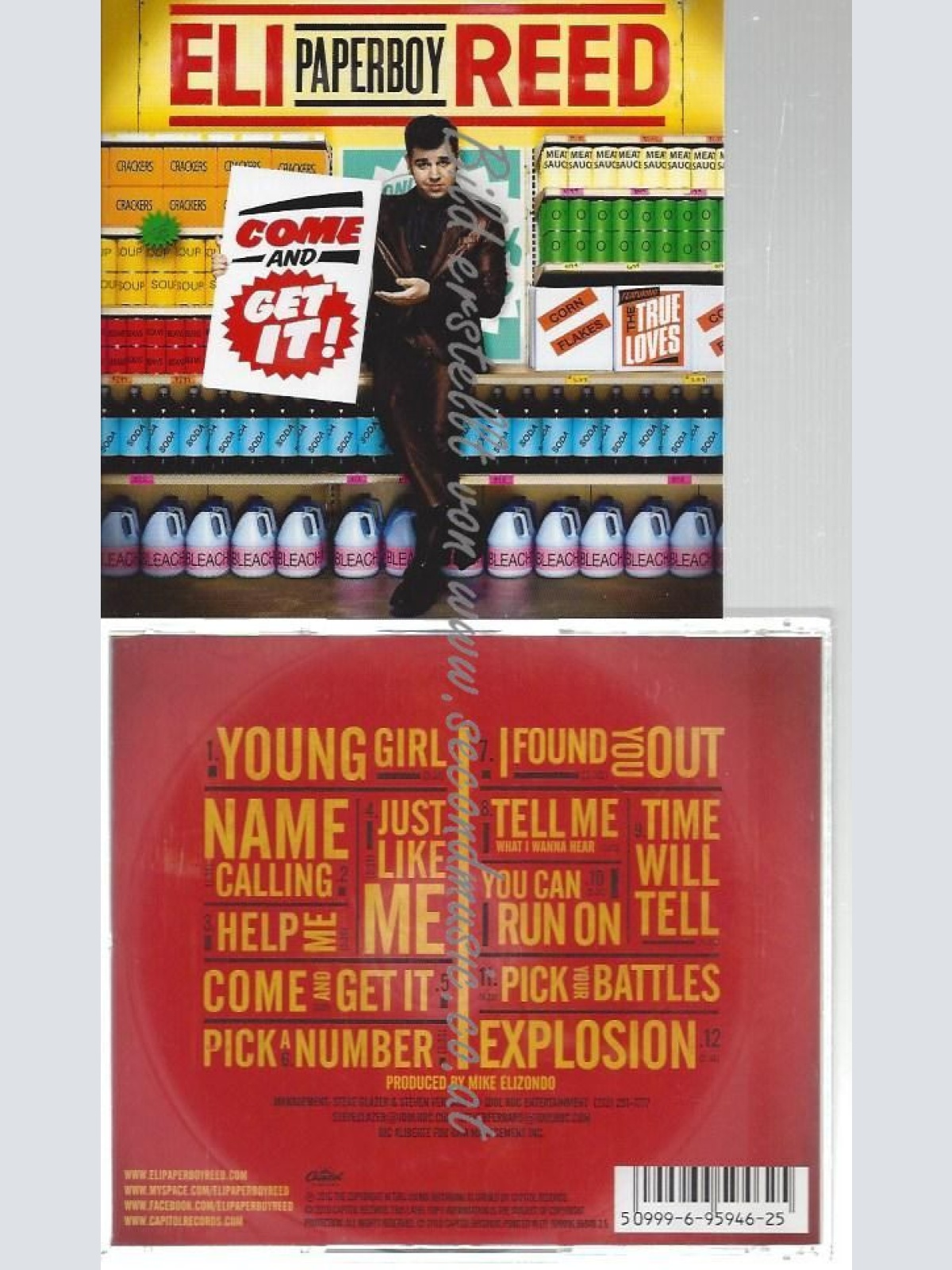 CD--ELI 'PAPERBOY' REED--    COME AND GET IT