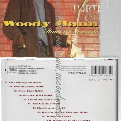 CD--WOODY MANN--    STAIRWELL SERENADE