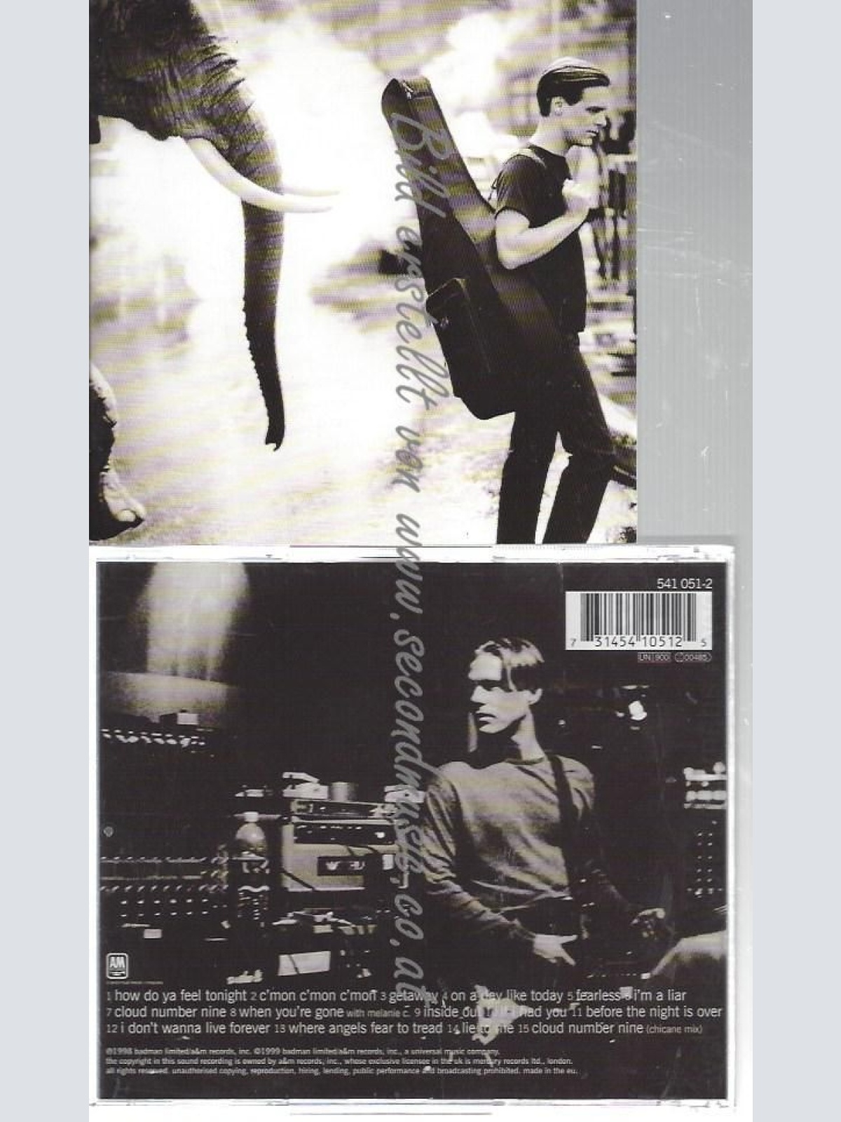 CD--BRYAN ADAMS--    ON A DAY LIKE TODAY