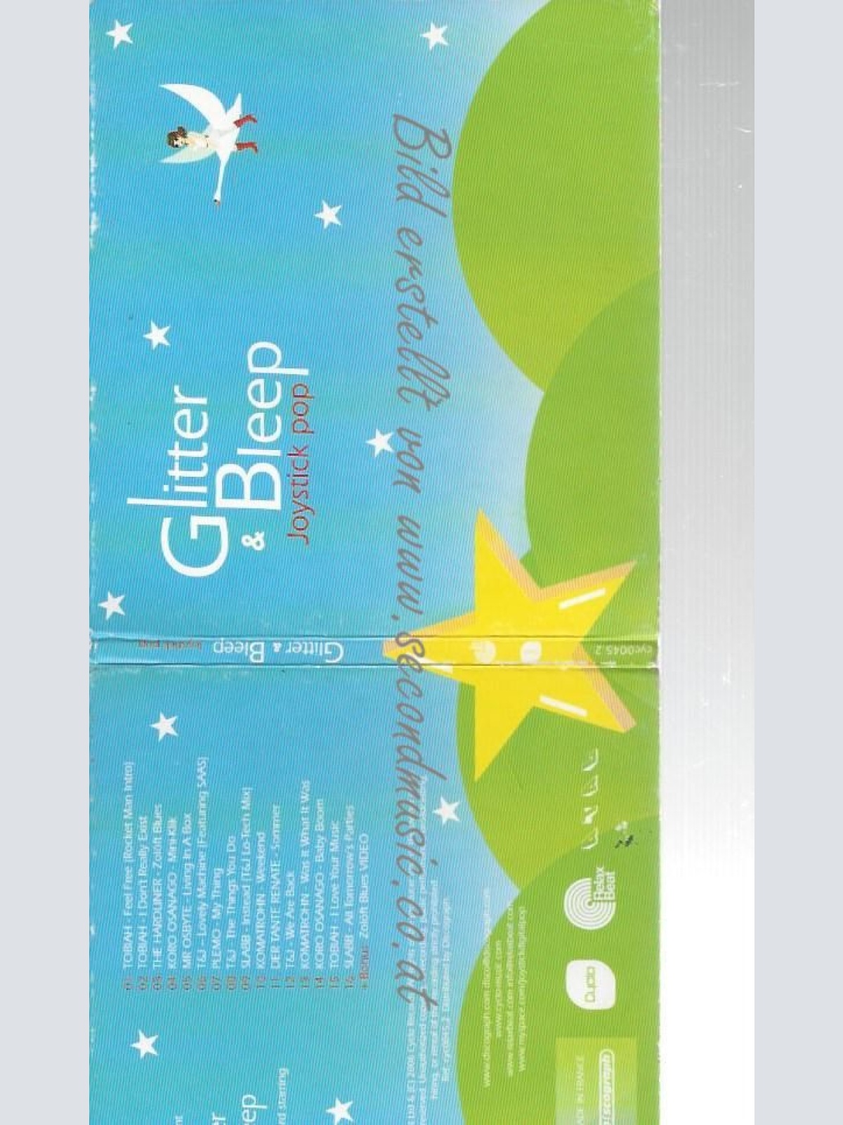 CD--VARIOUS ARTISTS--    GLITTER & BLEEP -JOYSTICK POP-