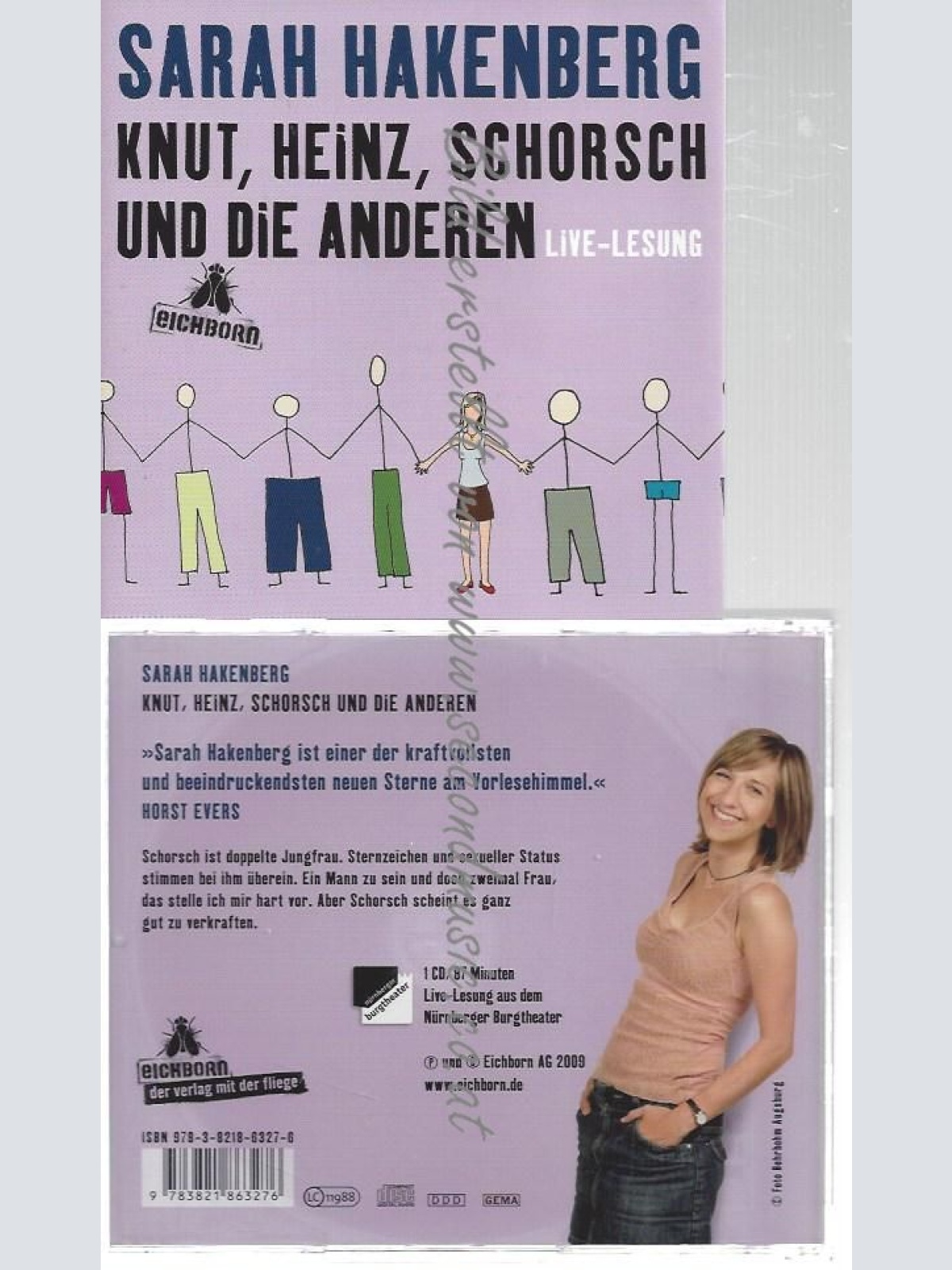 CD--SARAH HAKENBERG--    KNUT, HEINZ, SCHORSCH UND DIE ANDEREN: LIVE-