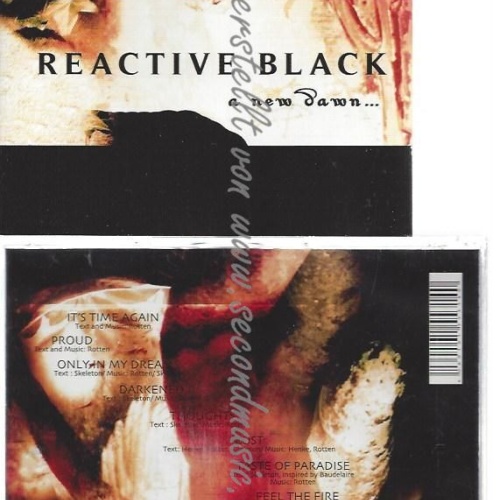 CD--REACTIVE BLACK--    A NEW DAWN