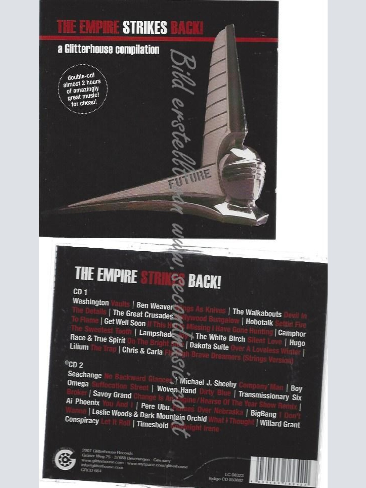 CD--LONDON SYMPHONY ORCHESTRA --    THE EMPIRE STRIKES BACK! | DOPPEL-CD