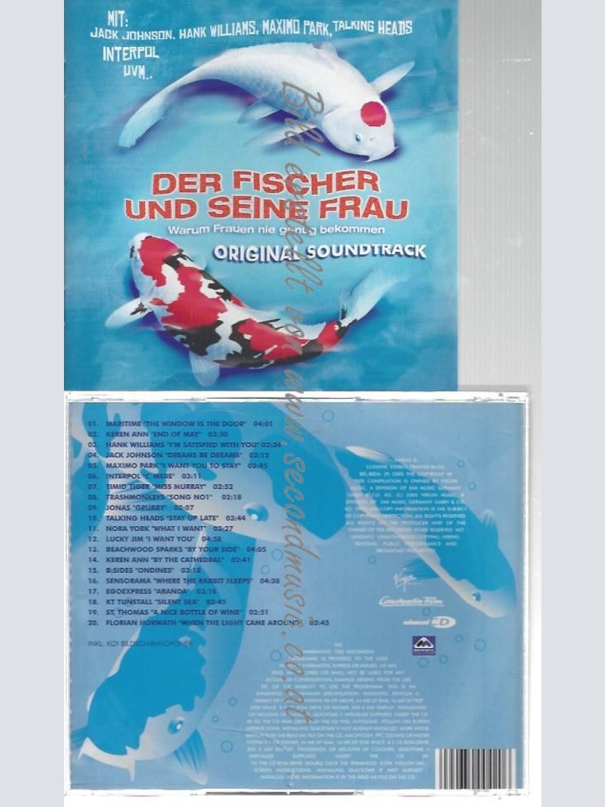 CD--OST UND VARIOUS--    DER FISCHER UND SEINE FRAU | ENHANCED