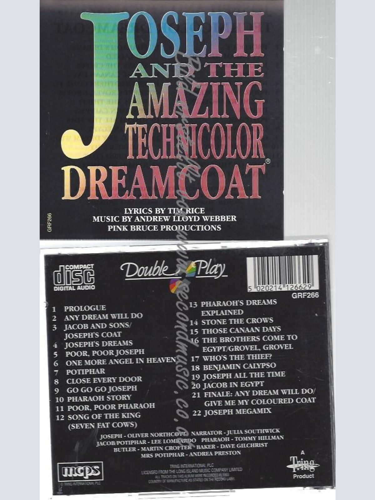 CD--ANDREW LLOYD WEBBER & "JOSEPH AND THE AMAZING