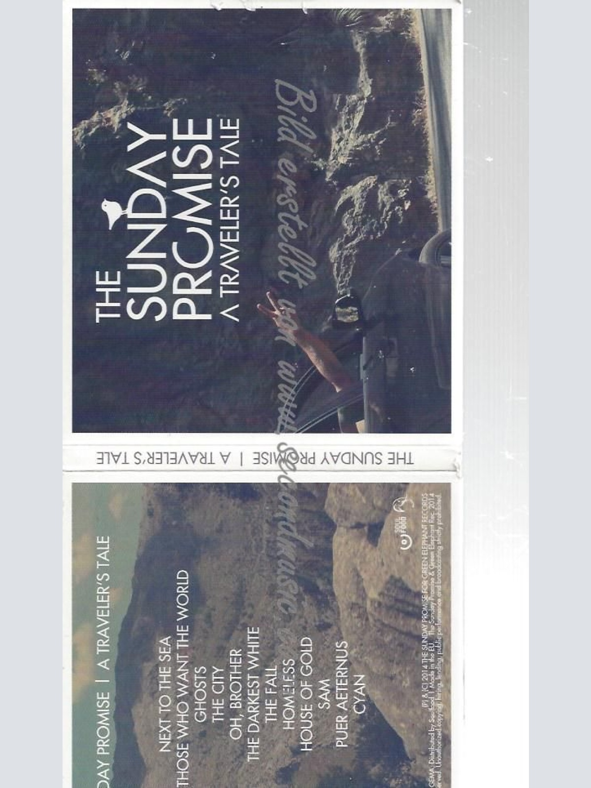 CD--THE SUNDAY PROMISE--    A TRAVELER'S TALE