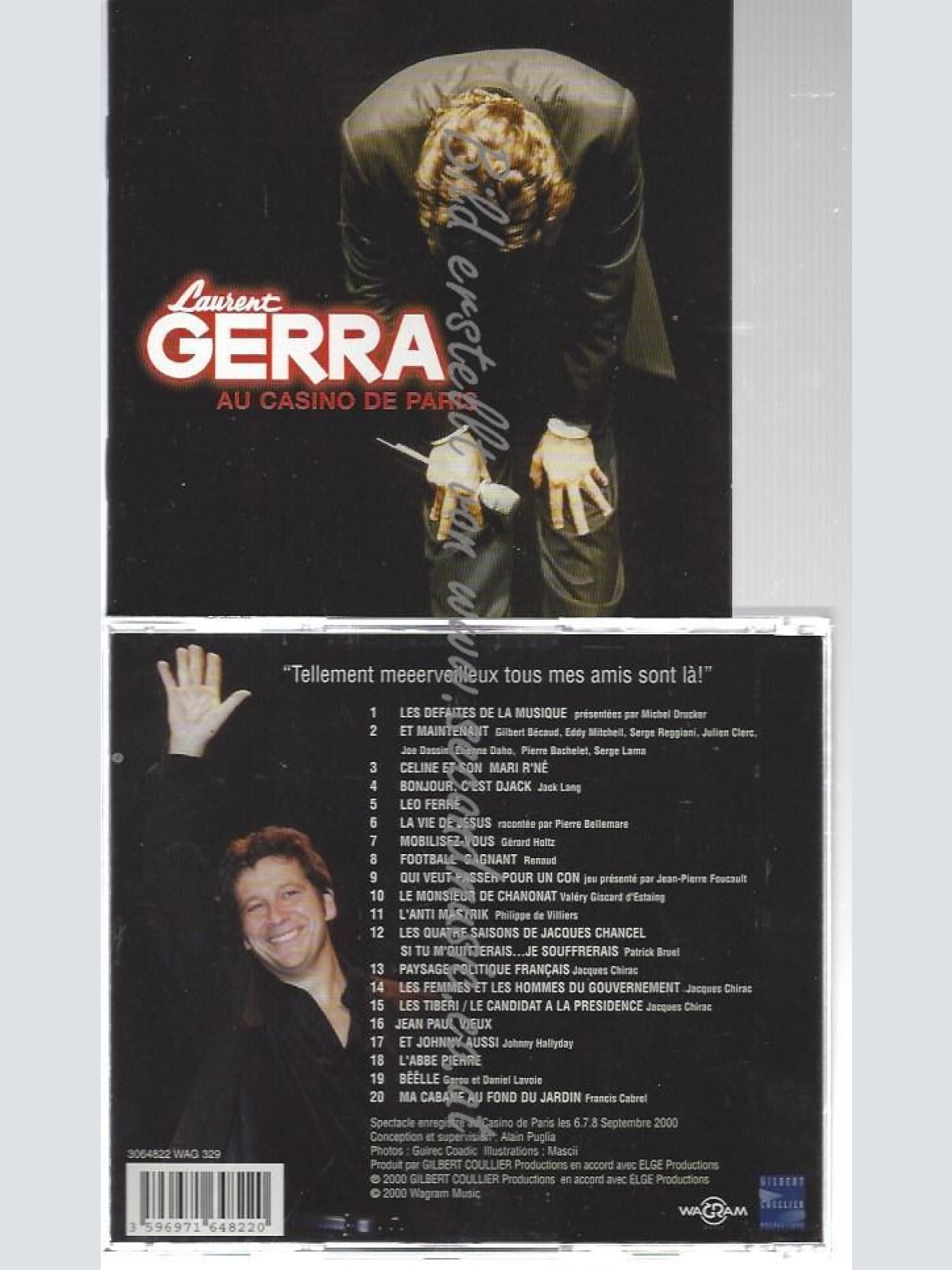 CD--LAURENT GERRA--    AU CASINO DE PARIS |