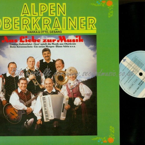 LP--ALPENOBERKRAINER--ALPEN OBERKRAINER--AUS LIEBE ZUR MUSIK--TELDEC