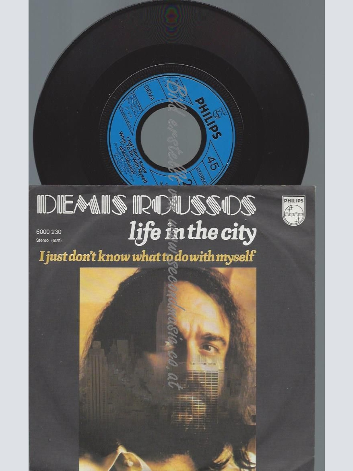 7"   Demis Roussos – Life In The City