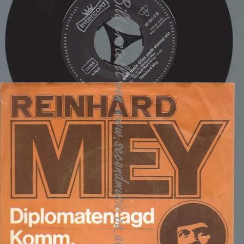 7"   Reinhard Mey  Diplomatenjagd // DIFFRENT COVER