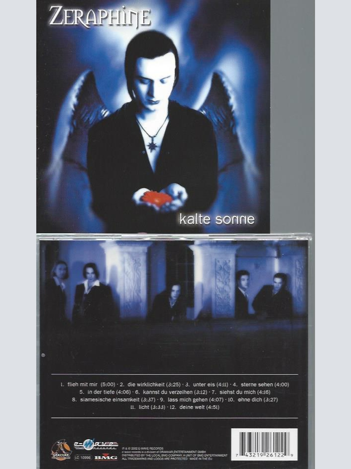 CD--  Zeraphine  Kalte Sonne  // USED