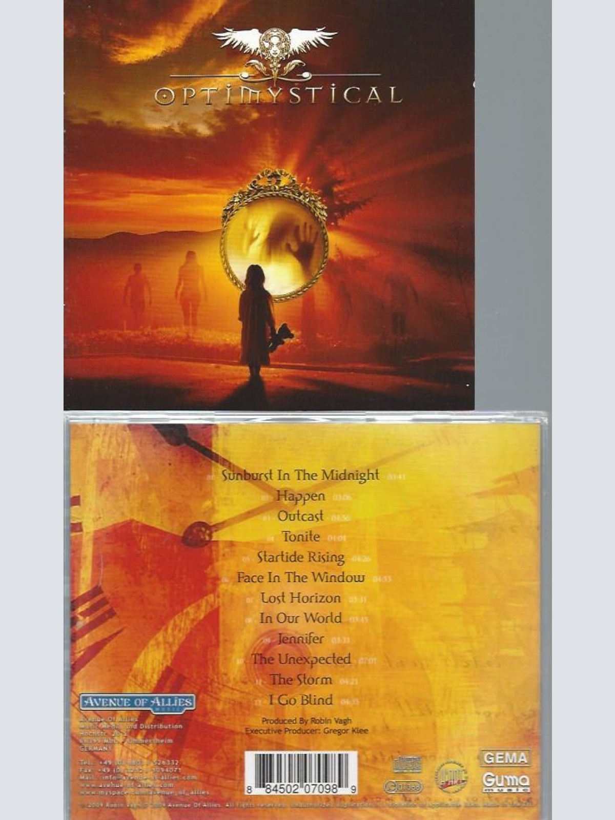 CD-- Optimystical – Distant Encounters  // USED