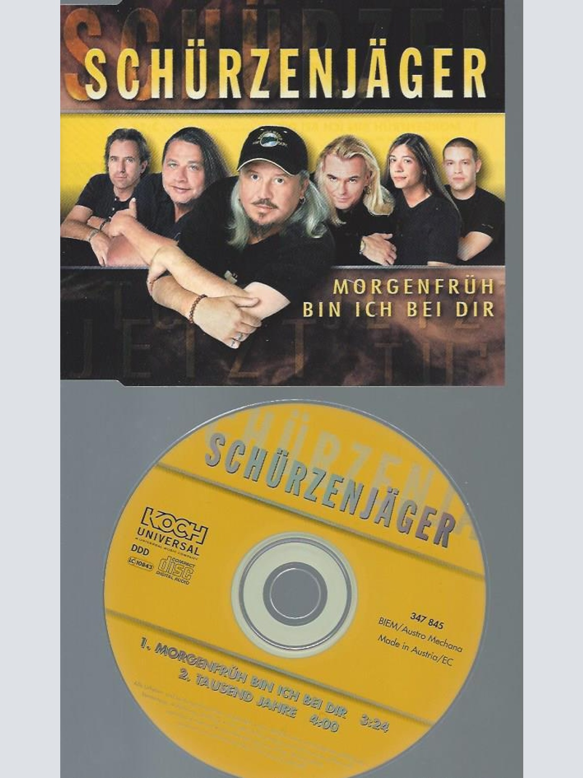 CD--SCHÜRZENJÄGER MORGENFRÜH BIN ICH BEI DIR