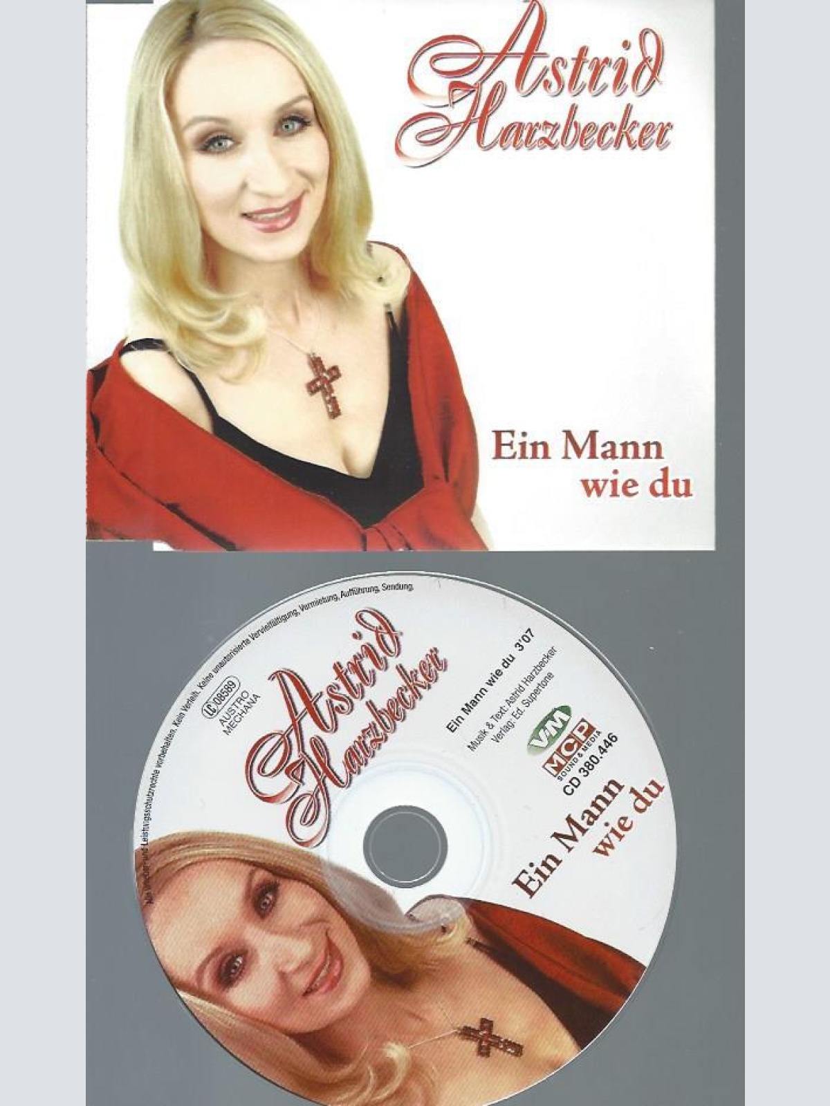 CD--ASTRID HARZBECKER EIN MANN WIE DU