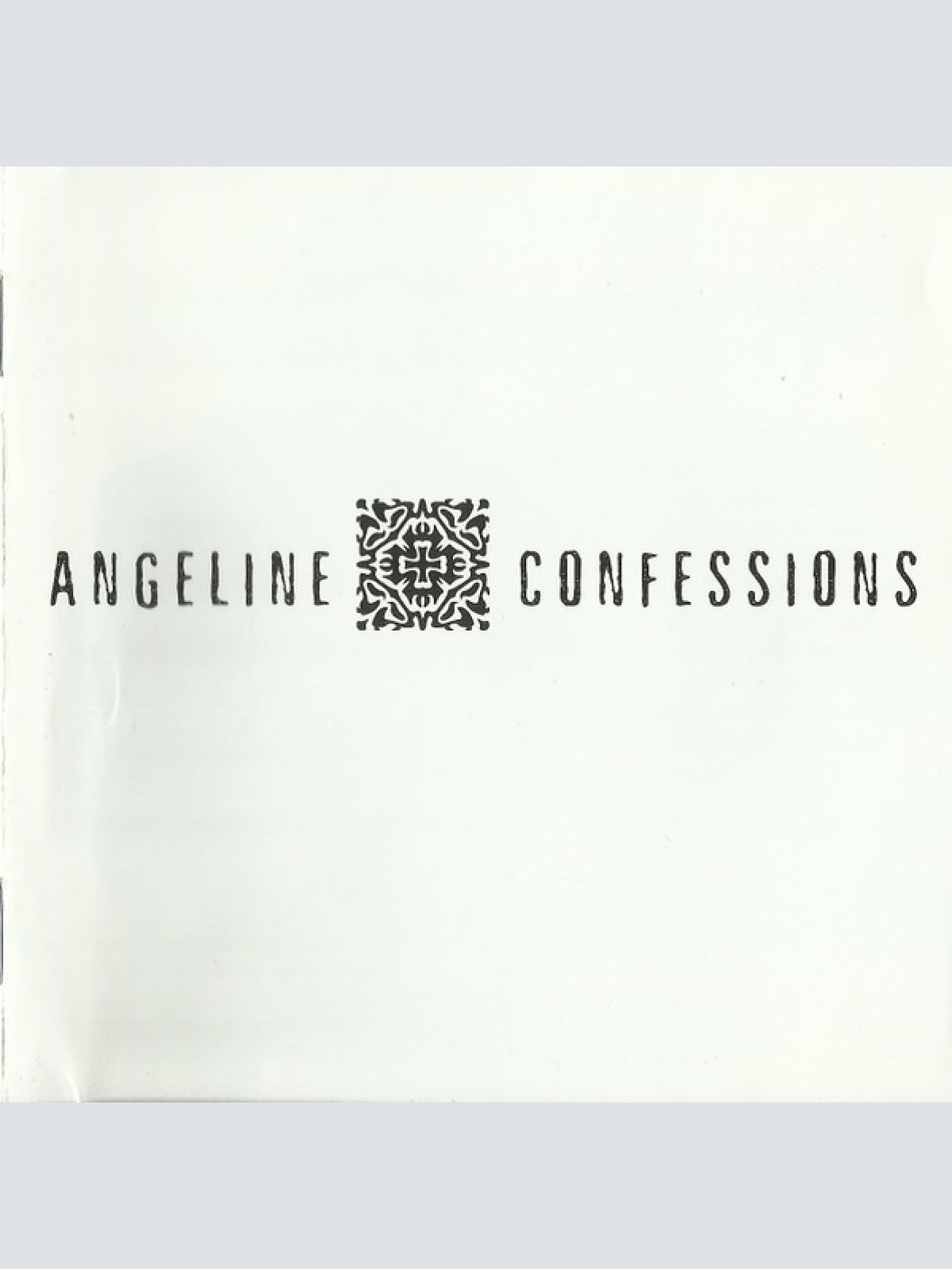 CD, Album Angeline - Confessions