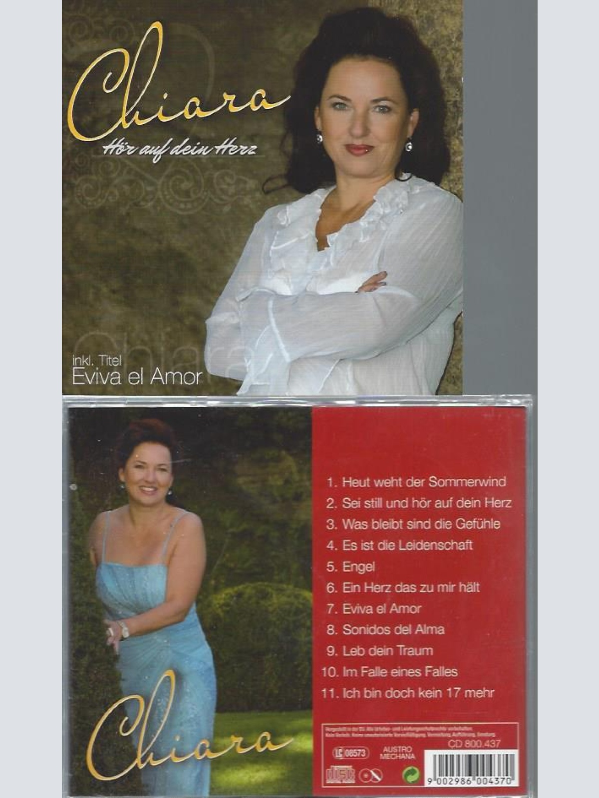 CD--CHIARA HÖR AUF EIN HERZ