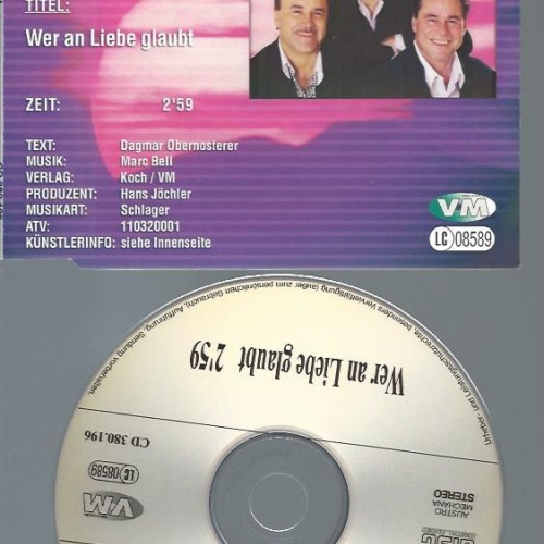 CD--ATLANTIS WER AN LIEBE GLAUBT // PROMO