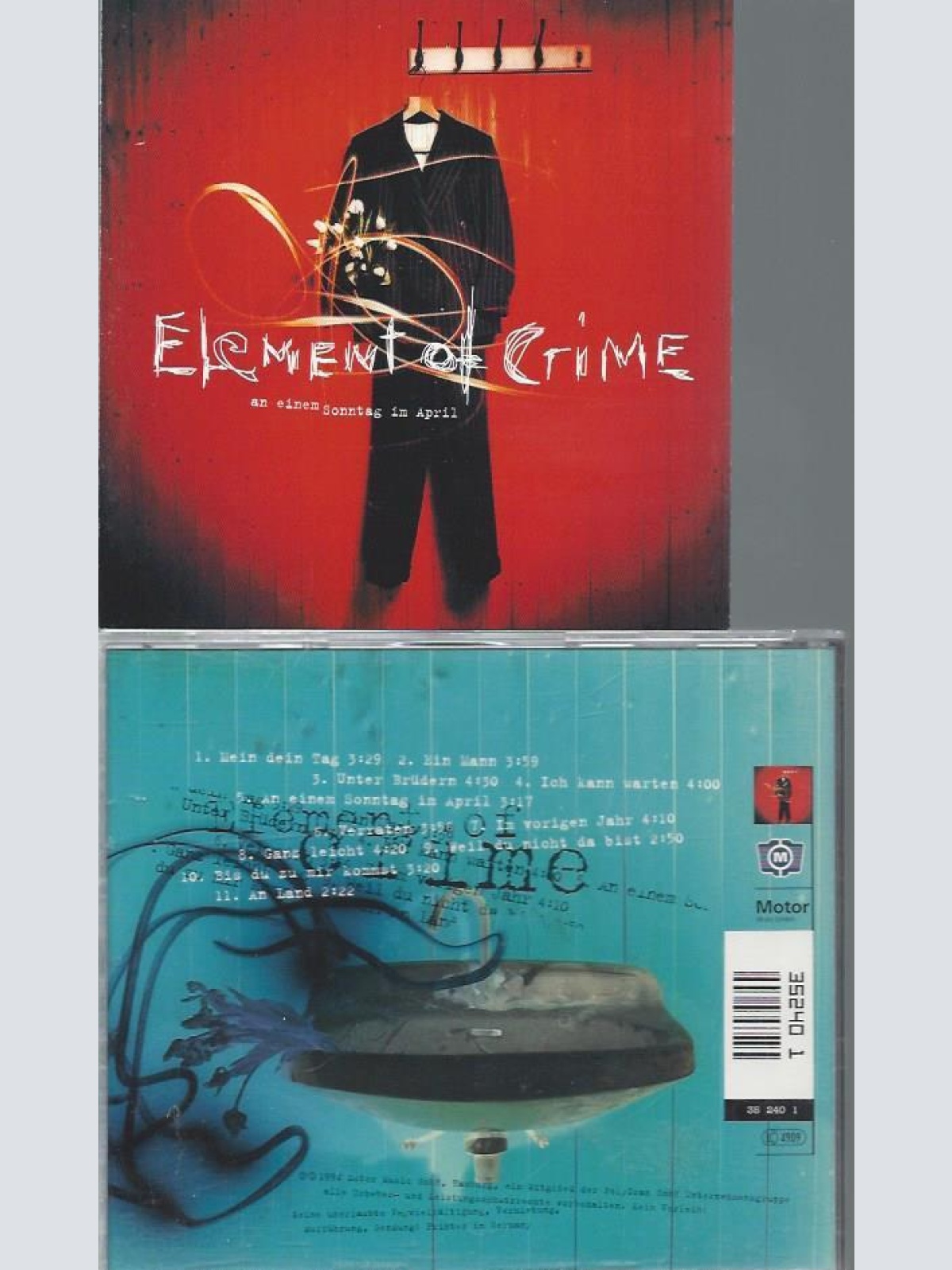 CD-- ELEMENT OF CRIME AN EINEM SONNTAG IM APRIL