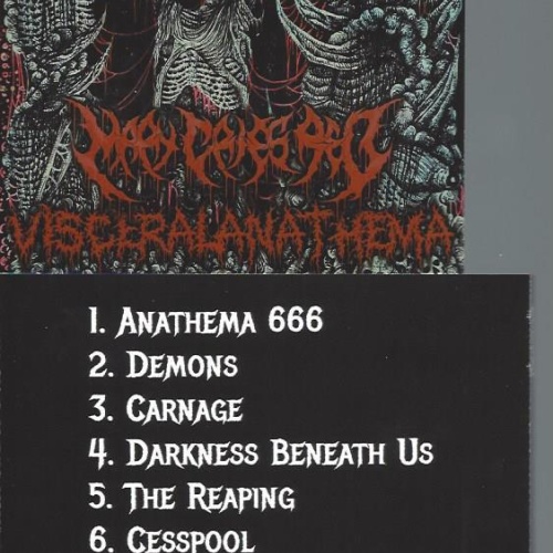 CD--mary cries red - visceral anathema