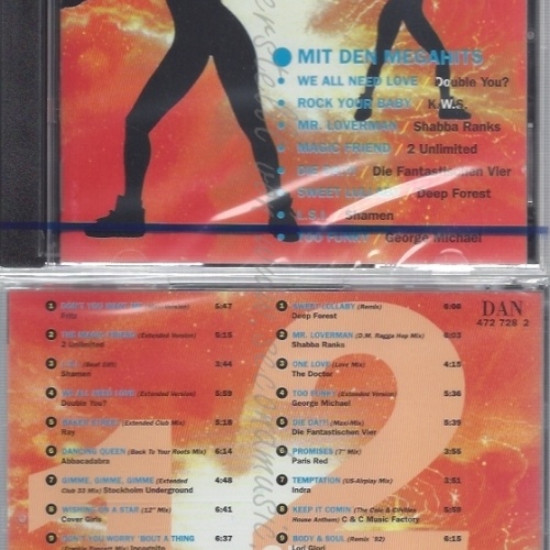 CD--NM-SEALED-DIVERSE -1992- - DOPPEL-CD -- DANCE NOW!4