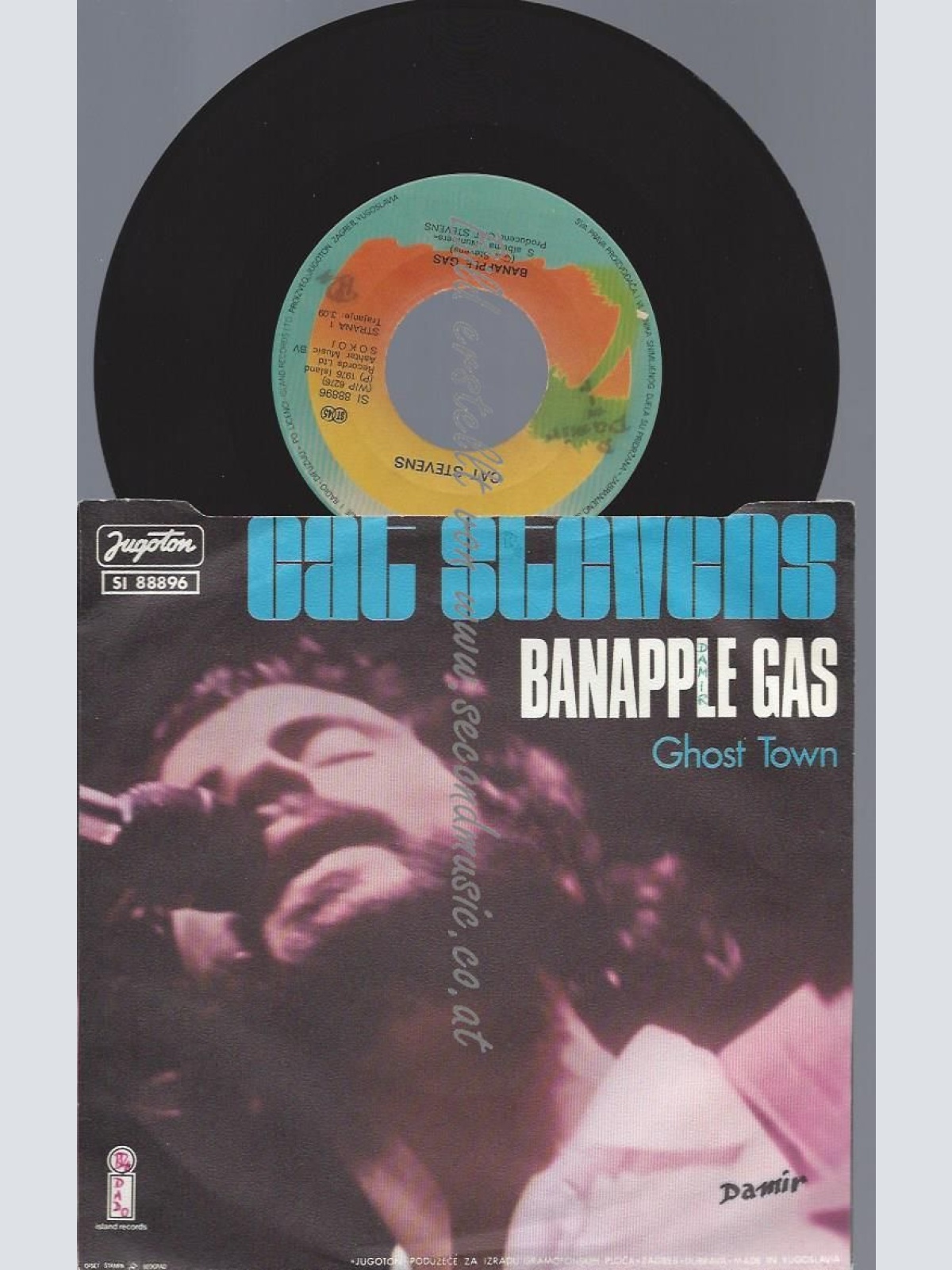 7" Cat Stevens  Banapple Gas  // YUGOTON