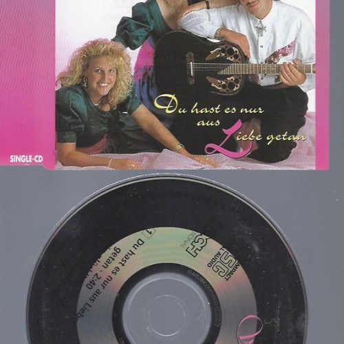 CD--ALPEN FLAMINGOS DU HAST ES NUR AUS LIEBE GETAN