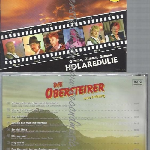 CD--OBERSTEIRER AUS IRDNING--GIMME,GIMME,GIMME HOLAREDULI