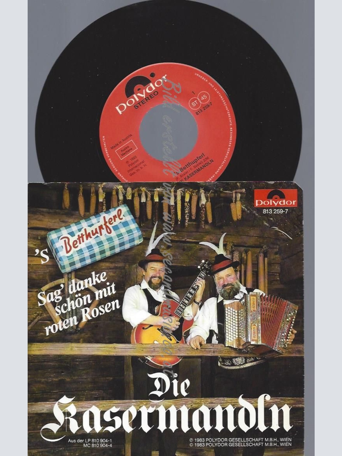 7" DIE KASERMANDLN S BETTHUPFERL