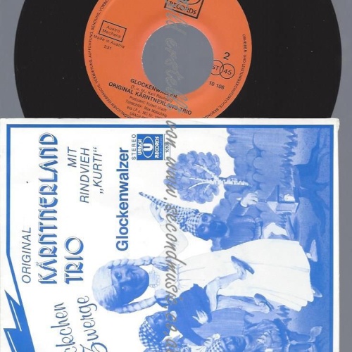 7" ORIGINAL KÄRNTNERLAND TRIO SCHNEEGLÜCKCHEN UND DIE ZWERGE